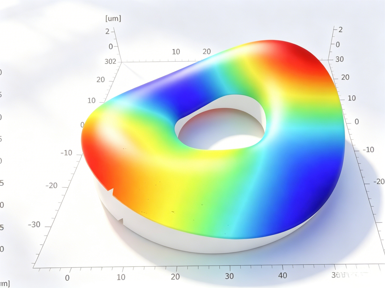 光学轮廓仪采集机械硬盘结合面平面度数据（Joint Surface Flatness Data），精准研判密封适配工艺异常